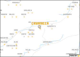 map of Casaracca