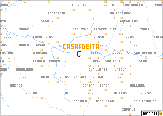 map of Casardeita