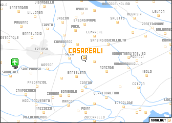 map of Casa Reali