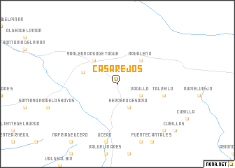 map of Casarejos