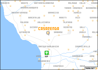 map of Casa Renda