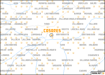 map of Casares