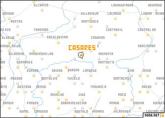 map of Casares