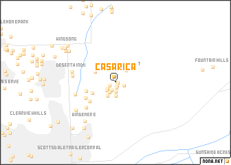 map of Casa Rica