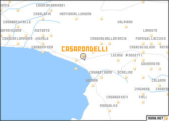map of Casa Rondelli