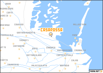 map of Casa Rossa