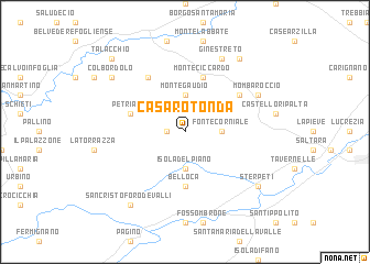 map of Casa Rotonda