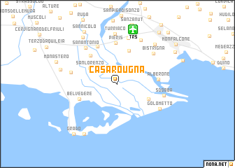 map of Casa Rougna