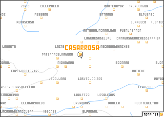 map of Casarrosa