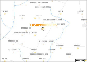 map of Casarrubuelos