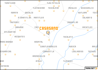 map of Casasano