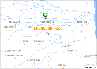 map of Casa Schifazzo