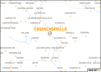 map of Casas Chorrillo