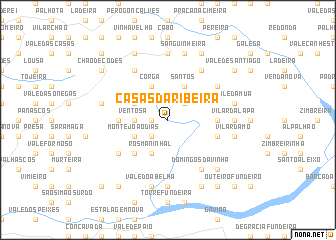 map of Casas da Ribeira