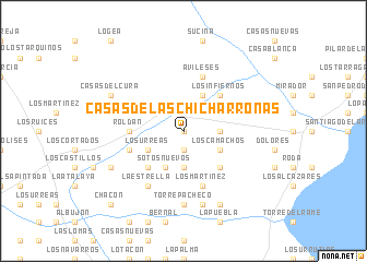 map of Casas de las Chicharronas