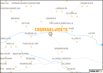 map of Casas del Jinete