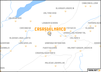 map of Casas del Manco