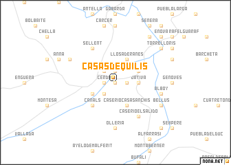 map of Casas de Quilis