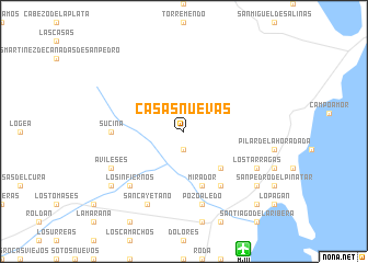 map of Casas Nuevas