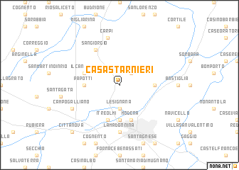 map of Casa Starnieri