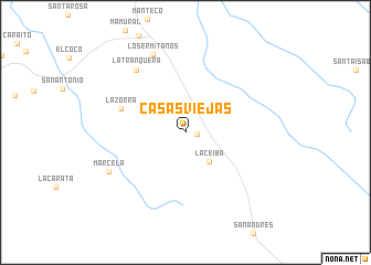 map of Casas Viejas