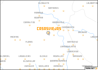map of Casas Viejas