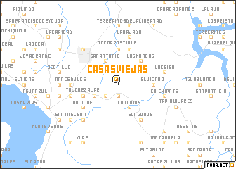 map of Casas Viejas