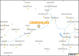 map of Casas Viejas