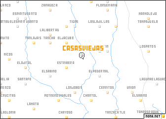 map of Casas Viejas