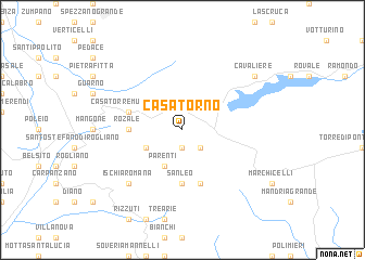 map of Casa Torno