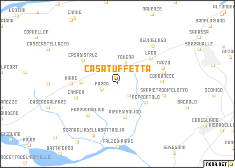map of Casa Tuffetta