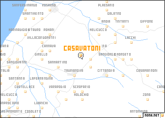 map of Casa Vatoni