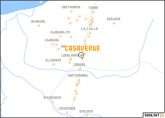 map of Casaverde
