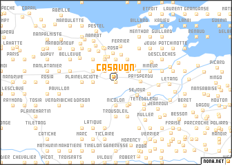 map of Ca Savon