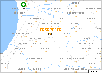 map of Casa Zecca