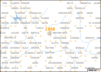 map of Casa