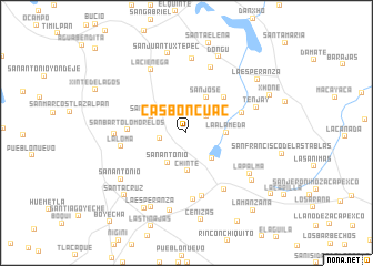 map of Casboncuac