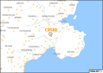 map of Casbo