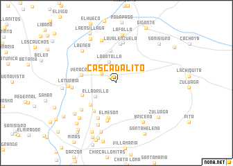 map of Cascadalito