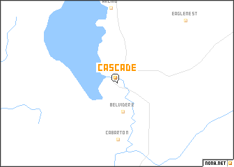 map of Cascade