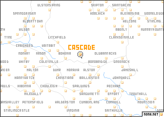 map of Cascade