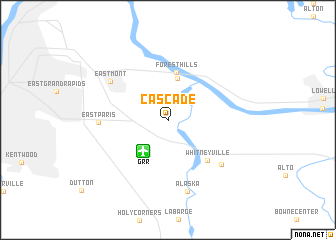 map of Cascade