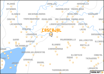 map of Cascajal