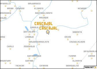 map of Cascajal