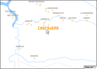 map of Cascajero