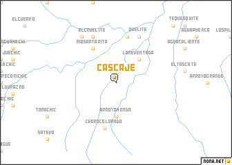 map of Cascaje