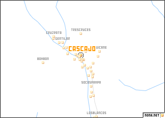 map of Cascajo