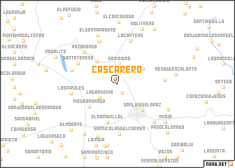 map of Cascarero