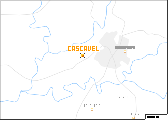 map of Cascavel