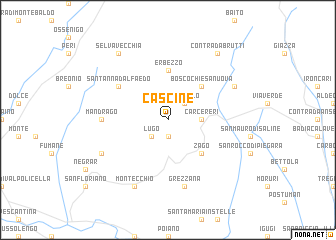 map of Cascine